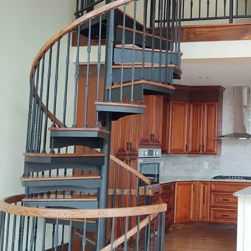 escadas de alto padrão residenciais comerciais e industriais fabricadas em estruturas metálicas tubulares em aço carbono e aço inox em Curitiba Fazenda Rio Grande Araucaria Pinhais São Jose dos Pinhas Piraquara Campo Largo Campo Comprido