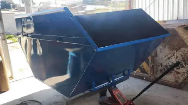 Fabricação de Caçambas de Aço para Coleta de Entulhos em Curitiba Fabricação de Caçambas de Aço para Coleta de Entulhos em Curitiba