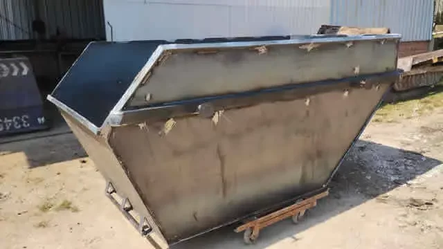 Fabricação de Caçambas de Aço para Coleta de Entulhos em Curitiba Fabricação de Caçambas de Aço para Coleta de Entulhos em Curitiba